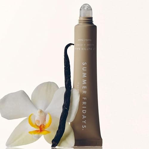 Summer Fridays Lip Butter Balm - Conditioning Lip Mask and Lip Balm for Instant Moisture, Shine and Hydration - Sheer-Tinted, Soothing Lip Care - Vanilla (.5 Oz) thumbnail 9