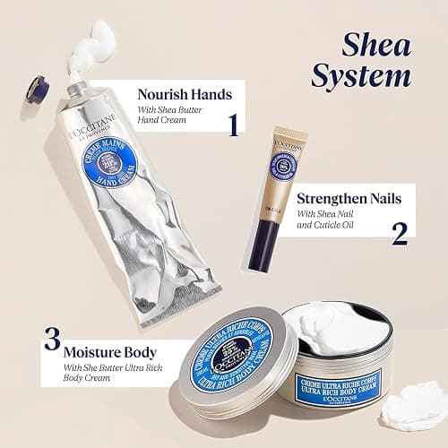 L'OCCITANE 20% Organic Shea Butter Hand Cream, Nourishes & Protects Dry Hands, Fast-Absorbing, Non-Greasy, Leaves Skin Moisturized & Soft, Vegan thumbnail 6
