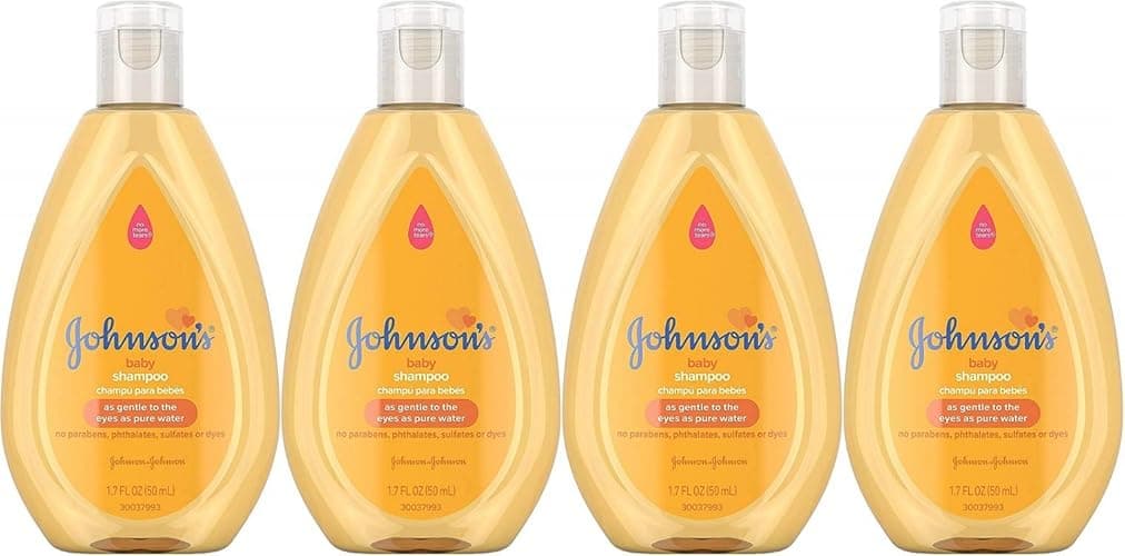 Johnson's Baby Shampoo, Travel Size, 1.7 Ounce (Pack of 4)