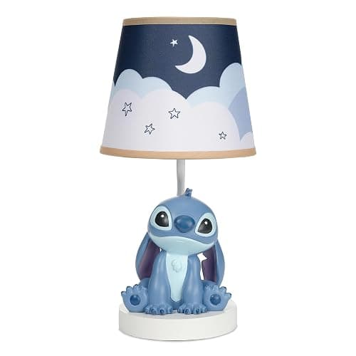Disney Stitch Hand-Painted 3D Sculpted Nursery Lamp and Shade - Image 1