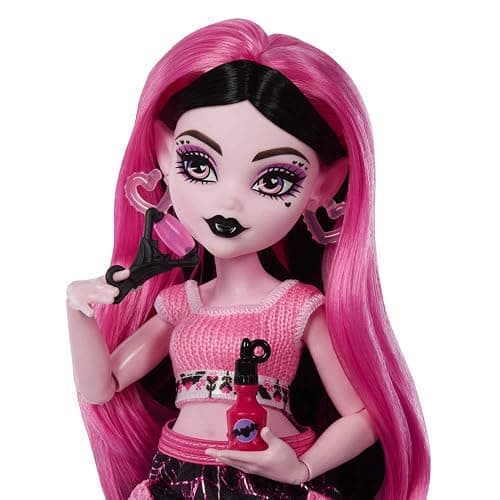 Monster High Self-Scare Secrets Draculaura Doll thumbnail 4