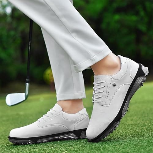 ULTIANT Mens Golf Shoes Traditions Spikeless Size 7.5-13.5 thumbnail 2