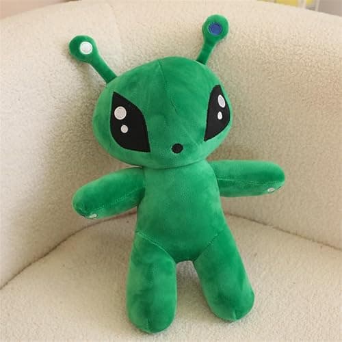 OSOCU 13.5in Adorable Green Alien Plush Toy | Ultra-Soft Stuffed Figure | Great for Home & Room Decoration | Ideal Birthday/Halloween for All Genders | a Must-Have for Sci-Fi Lovers thumbnail 6