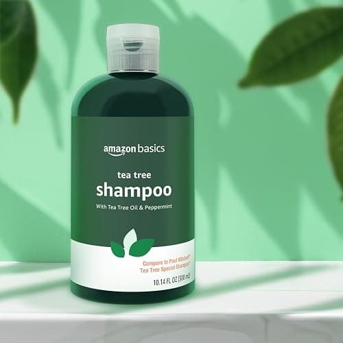 Amazon Basics Tea Tree Shampoo, 10.14 Fl Oz, Pack of 1 thumbnail 6