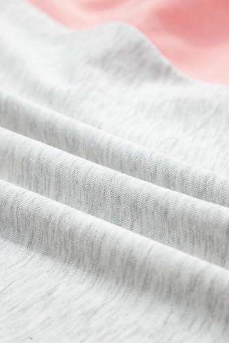KevaMolly Womens Lounge Sets Light Color Block Raw Hem Pullover and Casual Shorts Set Two Piece Sets thumbnail 5