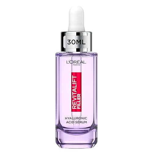 L'Oréal Paris Revitalift Filler Hyaluronic Acid Serum [1.5% Pure Concentrated Micro-Epidermic Hyaluronic Acid], Dropper Serum, Intensely Hydrates & Replumps, Visibly Reduces Fine Lines & Wrinkles - Image 1