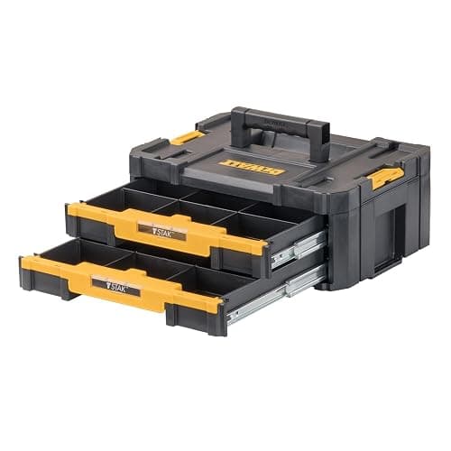 DEWALT TSTAK Tool Storage Organizer with Double Drawers, Holds Up to 16.5 lbs. (DWST17804) thumbnail 3