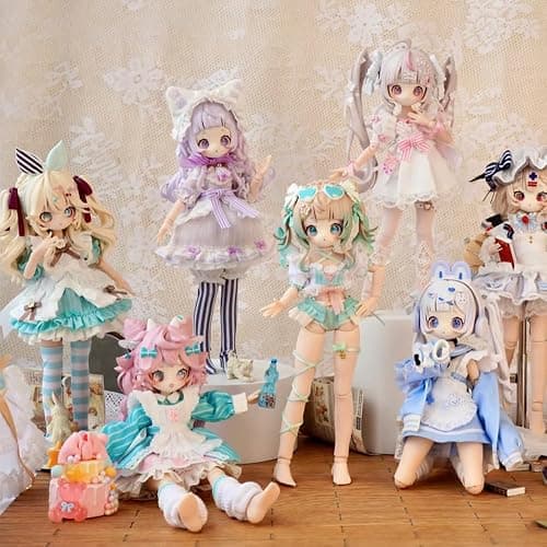 XiDonDon Sugary Girls Series 1/8 MJD Blind Box Mystery Box Dolls Action Anime Figure BJD Dolls Cute Figures Collectibles Birthday Gift (Single Box) thumbnail 2