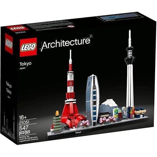 LEGO Architecture Skylines: Tokyo 21051 Building Kit, Collectible Architecture Building Set for Adults (547 Pieces) - Image 1