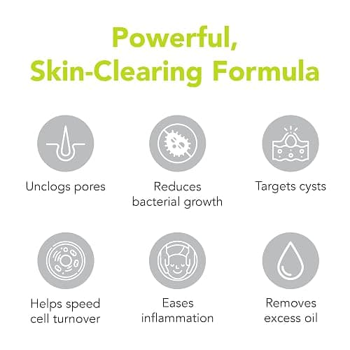 humane Benzoyl Peroxide Acne Body Wash - 10% Maximum-Strength Face, Skin, Butt, and Back Acne Treatment - 8 Fl Oz - Dermatologist-Tested Non-Foaming Acne Face Wash Cleanser - Vegan, Cruelty-Free thumbnail 3