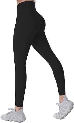 Sunzel Womens Workout Leggings with High Waist Tummy Control - Image 1