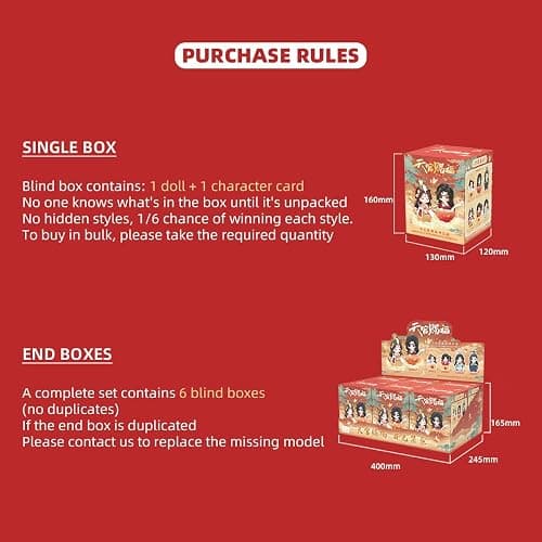 Heaven Official Blessing Hua Cheng Xie Lian Chibi Figure Blind Box Anime | Heaven Official Blessing Hua Cheng Xie Lian Chibi Figure Holiday Edition Blind Box Anime Gift (Single (randomized)) thumbnail 5