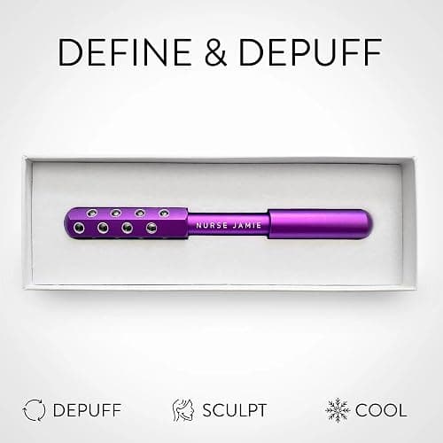 Nurse Jamie Uplift Facial Massaging Beauty Roller - Facial Massager with 24 Stones for Sculpting, Firming & Reducing Puffiness thumbnail 5