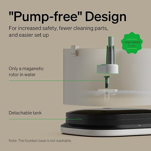 PETLIBRO RFID Automatic Cat Feeder & Water Fountain – Collar Tag Activated, Personalized Feeding & Fresh Water for Multi-Pet Homes, Wi-Fi Programmable Combo with Cat Recognition & Diet Tracking thumbnail 5