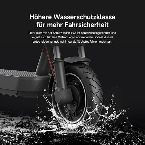 Xiaomi E-Scooter 4 Lite, 4 Pro Plus, 4 Ultra, 5 Elite, 5, 5 Pro oder 5 Max mit Deutscher Straßenzulassung (max 20km/h, bis zu 70km Reichweite und 25% Steigung, Luftreifen, Dual-Bremsen, Display, App) thumbnail 9