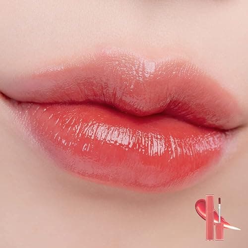 rom&nd DEWYFUL WATER TINT 01 IN CORAL|Glossy| high pigment| moisturizing| non-sticky|Hydrated lips|colorful shades|High Shine|0.18oz - 01 IN CORAL thumbnail 2