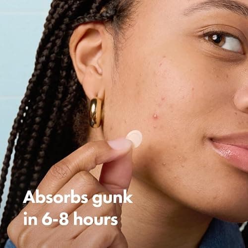 Mighty Patch™ Invisible+ Patch – The Barely-There Daytime Hydrocolloid Acne Pimple Patch for Covering Zits and Blemishes, Tapered Edges Designed to Blend Into Skin (72ct) thumbnail 4