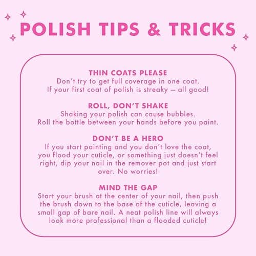 Olive & June Best Sellers Nail Polish Set | Includes 3 Long Lasting Shades (Cockatoo, Pink Sands, Hibiscus) + Super Glossy Top Coat | Vegan, Cruelty-Free | Salon-Quality Results at Home thumbnail 8