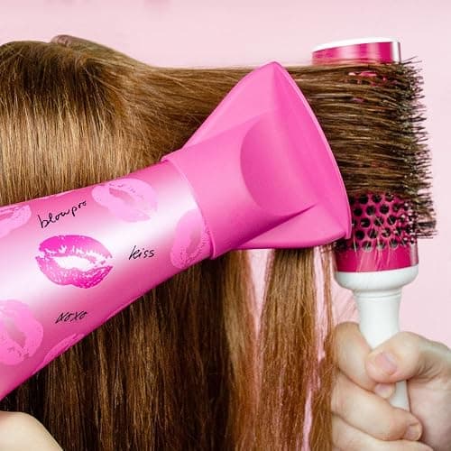 blowpro KISS Edition Titanium Dryer, Reduces Drying Time, 3 Speed & Temp Settings, Pure-Air Tech, 6-White LED Lights, Removable Filter, Cool Shot Button, Comes w/Concentrator! thumbnail 7