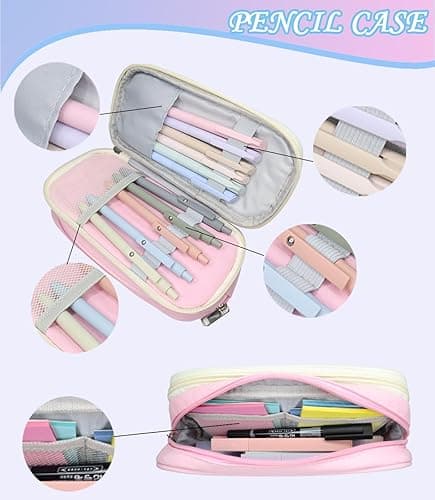 Bible Study Supplies Journaling Kit With Tabs, Highlighter, Notebook and Pen Case - Annotation Kit, Study Group Essentials Accessories Set for Women, Students, Beginner Christian Gifts thumbnail 8