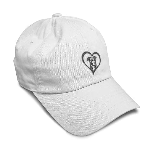 Speedy Pros Soft Baseball Hat Embroidered Pit Bull Terrier Dog Face Staffordshire Men & Ladies Cap - Image 1