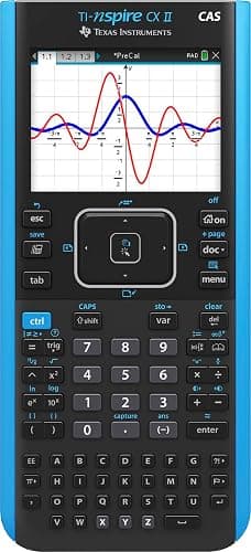 Texas Instruments TI-Nspire CX II CAS Color Graphing Calculator with Student Software (PC/Mac) - Image 1