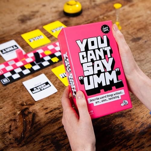 You Can't Say UMM: A Party Game for Family and Adults, Fast-Paced Family Word Game, Must Have for Game Night, Bonus Content Included thumbnail 2