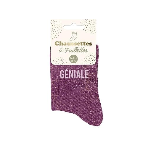 STC Chaussettes paillettes geniale - Image 1