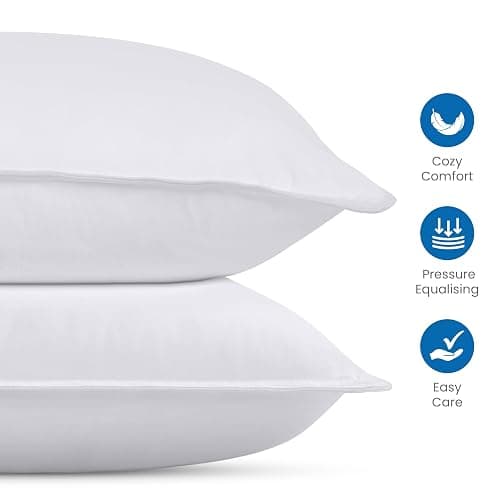 Utopia Bedding Bed Pillows for Sleeping (White), King Size, Set of 4, Hotel Pillow, Cooling Pillows for Side, Back or Stomach Sleepers thumbnail 7