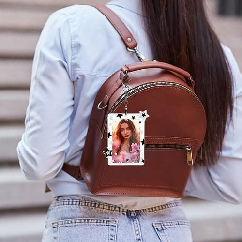 XFSRG 4 Stück Photocard Holder Entzückend Stern Kartenhülle Transparent Katseye Kartenhalter Sammelkarten für Ausweis Idol Photo Display und Buskarte thumbnail 5