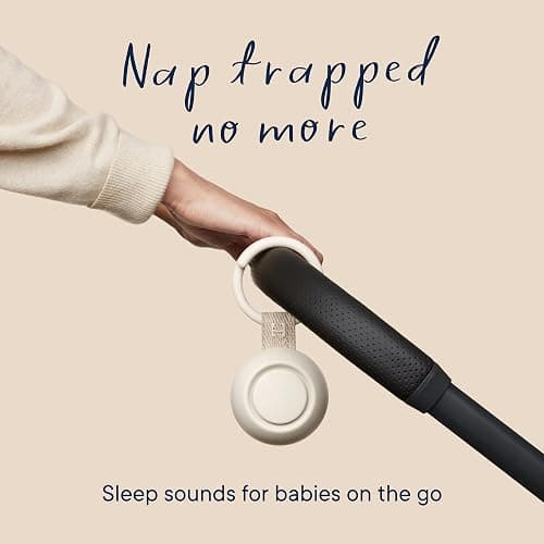 Hatch Rest Go | Portable Sound Machine for Babies and Kids | Sleep Soother | 10 Soothing Sounds | White Noise | Shush | Travel | Registry Gift | Baby Shower | Clips on Stroller | Putty - Putty thumbnail 3