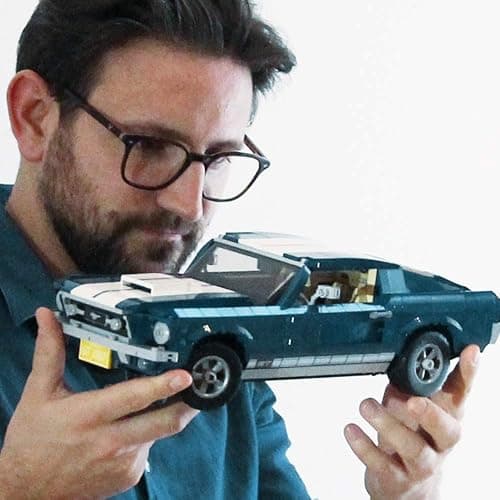LEGO Creator Expert Ford Mustang 10265 Building Set - Exclusive Advanced Collector's Car Model, Featuring Detailed Interior, V8 Engine, Home and Office Display, Collectible for Adults and Teens thumbnail 3