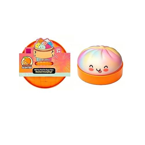 Sherbert Dumpling Mystery Squishy Stress Relief Squeeze Party Favor Gifts | Cute Squeeze Balls Stress Relief Sensory for Holiday Birthday Party Favor Halloween Christmas Gifts - Image 1