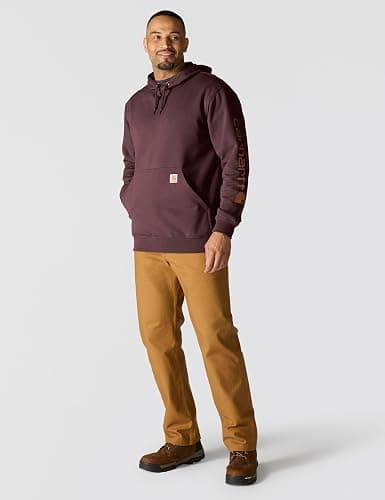 Carhartt Men's Loose Fit Midweight Logo Sleeve Graphic Sweatshirt thumbnail 5