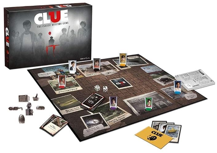 Clue IT Board Game | Based on The 2017 Drama/Thriller IT | Officially Licensed IT Merchandise | Themed Classic Clue Game thumbnail 3
