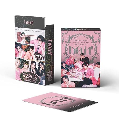 Stray Kids Photocards Album 92 PCS Stray Kids SKZ Photocards Album DO IT Merch Photo Cards Karma lomo Card Gift Lomo Cards Merch for Boys and Girls thumbnail 4