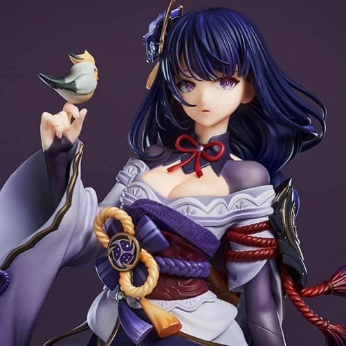 QAHEART Anime Raiden Ei Action Fiugre Raiden Shogun Figure Statues Beelzebul Action Figurine Collectible Desktop Ornaments thumbnail 4