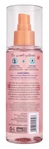 Tree Hut Moroccan Rose Hair & Body Mist, Hydrating & Alcohol-Free Body Spray, Fragrance with Bergamot, Tea Rose & Amber Notes, Alcohol-Free Formula, 6 Fl Oz. thumbnail 3