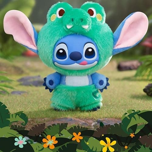 MINISO Disney Stitch Wild Animal Series Vinyl Surprise Box Figure Model Random Design Blind Box Toy Collectible Toy for Home Decor Birthday Gifts (Random One Figure) thumbnail 5