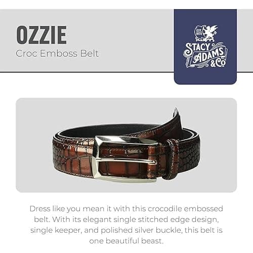 Stacy Adams Men's Stacy Adam's Leather Dress Belt thumbnail 2