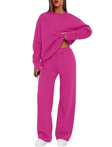 XIEERDUO Sweatsuits Women 2 Piece Outfit Matching Lounge Sets Fall Outfits 2025 Fashion Clothing Crewneck Track Suits - Image 1