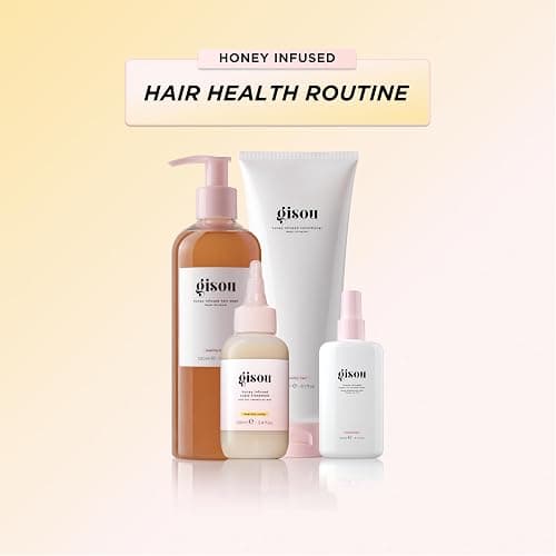 Gisou Honey Infused Leave-In Conditioner – Lightweight Hydration & Frizz Control with Mirsalehi Honey, Baobab & Argan Oil, UV Protection, Suitable for All Hair Types​ thumbnail 5