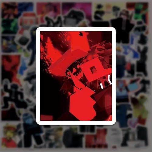 Forsaken Stickers - 50PCS Horror Video Game-Inspired Stickers Pack Cool Dark Cartoon Game Characters Vinyl Waterproof Stickers for Kids Teens Adults Laptop, Water Bottle, Phone, Skateboard Decals thumbnail 4