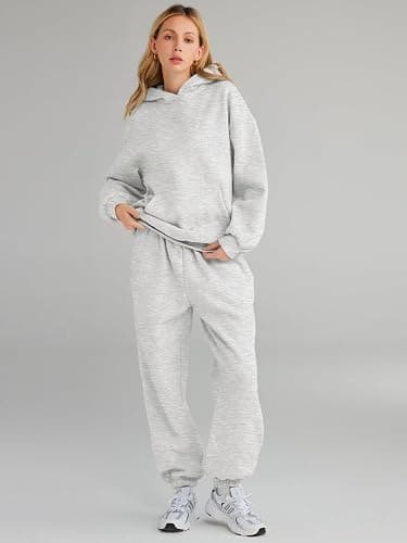 AUTOMET Womens 2 Piece Outfits Lounge Hoodie Sweatsuit Sets Plus Size Fall Fashion Clothes Airport Travel Pants Tracksuits thumbnail 2