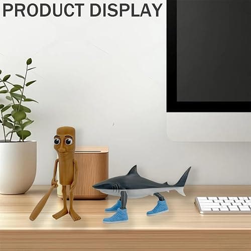 Italian Brainrot Toys, 3D Printed Doll AI Italian Animals Toy, Tung Tung Tung Sahur Figure Toy, Birthday Party Decorations Gifts, Collectible Figure for Adults Kids (A) thumbnail 3