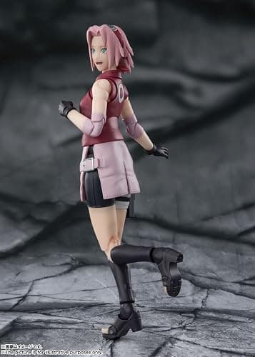 TAMASHII NATIONS - Naruto Shippuden - Sakura Haruno - Inheritor of Tsunade's Indominable Will, Bandai Spirits S.H.Figuarts Action Figure thumbnail 5