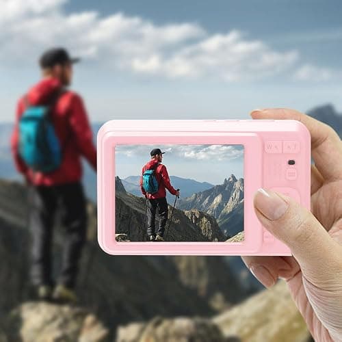 Tedubax Case for KODAK PIXPRO FZ55 - Soft Silicone Protective Case - Anti-Scratch, Slim Fit, Lightweight - Pink thumbnail 2
