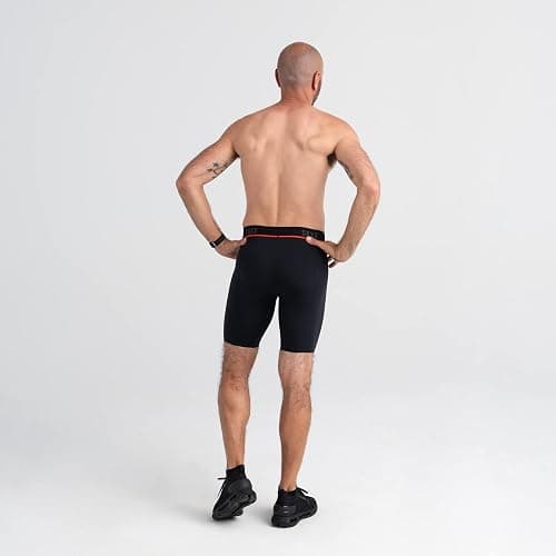 SAXX Underwear Co. Men's Underwear with Pouch Kinetic Light-Compression Mesh Long Leg thumbnail 4