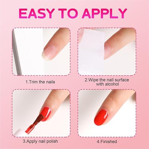 TOMICCA Kids Nail Polish Set, Non Toxic Quick Dry Water-Based Peel-Off 10 Colors Toddler Nail Polish Kit Natural Safe Quick Diy Kids Gifts Kit for Girls Ages 5+ thumbnail 7