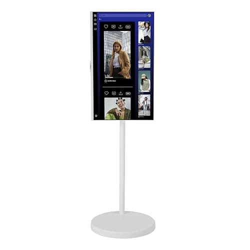 Samsung Movingstyle M7 M70F + $200 Amazon Gift Card, 4K UHD Smart Monitor with Adjustable Rolling Stand, Samsung Vision AI, Gaming Hub, AI Picture Optimizer, SmartThings, Knox Security, F-LS32FM70-MSR thumbnail 11